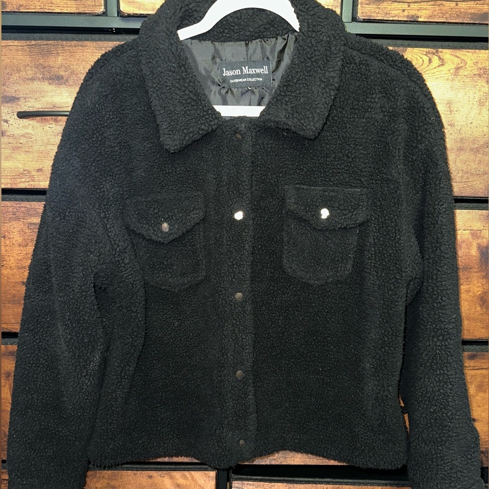 Black Sherpa jacket
